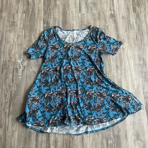 Lularoe Perfect Tee Floral Lilly XXS